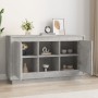 Aparador de madera contrachapada gris hormigón 102x35x60 cm de vidaXL, Aparadores - Ref: Foro24-831881, Precio: 89,75 €, Desc...