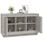 Aparador de madera contrachapada gris hormigón 102x35x60 cm de vidaXL, Aparadores - Ref: Foro24-831881, Precio: 89,75 €, Desc...