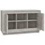 Aparador de madera contrachapada gris hormigón 102x35x60 cm de vidaXL, Aparadores - Ref: Foro24-831881, Precio: 89,75 €, Desc...