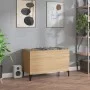 Sperrholz-Scheibenmöbel Sonoma Eiche 74,5x38x48 cm von vidaXL, CD- und DVD-Speicher - Ref: Foro24-831968, Preis: 34,63 €, Rab...