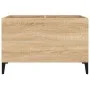 Sperrholz-Scheibenmöbel Sonoma Eiche 74,5x38x48 cm von vidaXL, CD- und DVD-Speicher - Ref: Foro24-831968, Preis: 34,63 €, Rab...