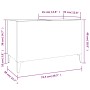 Sperrholz-Scheibenmöbel Sonoma Eiche 74,5x38x48 cm von vidaXL, CD- und DVD-Speicher - Ref: Foro24-831968, Preis: 38,84 €, Rab...