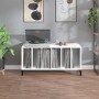 Weißer Plattenschrank aus Sperrholz, 100 x 38 x 48 cm von vidaXL, CD- und DVD-Speicher - Ref: Foro24-831981, Preis: 77,74 €, ...