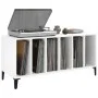 Weißer Plattenschrank aus Sperrholz, 100 x 38 x 48 cm von vidaXL, CD- und DVD-Speicher - Ref: Foro24-831981, Preis: 76,94 €, ...