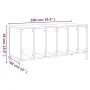Weißer Plattenschrank aus Sperrholz, 100 x 38 x 48 cm von vidaXL, CD- und DVD-Speicher - Ref: Foro24-831981, Preis: 76,94 €, ...
