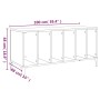 Weißer Plattenschrank aus Sperrholz, 100 x 38 x 48 cm von vidaXL, CD- und DVD-Speicher - Ref: Foro24-831981, Preis: 77,74 €, ...