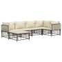 Garden furniture set 6 pieces anthracite cushions PE rattan by vidaXL, Outdoor sofas - Ref: Foro24-3186770, Price: 495,80 €, ...