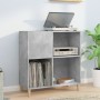 Plattenschrank aus betongrauem Sperrholz, 84,5 x 38 x 89 cm von vidaXL, CD- und DVD-Speicher - Ref: Foro24-831993, Preis: 66,...