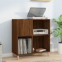 Sperrholz Scheibenmöbel braune Eiche 84,5x38x89 cm von vidaXL, CD- und DVD-Speicher - Ref: Foro24-831996, Preis: 81,64 €, Rab...