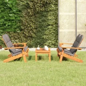 Adirondack 3-piece acacia wood garden furniture set by vidaXL, Garden sets - Ref: Foro24-3152135, Price: 505,44 €, Discount: %