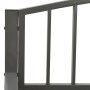 Gartenbank aus grauem Stahl, 120 cm von vidaXL, Gartenbänke - Ref: Foro24-319581, Preis: 107,11 €, Rabatt: %