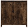 Armario de baño madera contrachapada roble ahumado 60x33x61 cm de vidaXL, Muebles de baño - Ref: Foro24-826357, Precio: 37,38 €