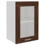 Hängevitrine braunes Eichenholz 40x31x60 cm von vidaXL, Küchenschränke - Ref: Foro24-826347, Preis: 40,58 €, Rabatt: %