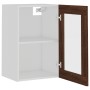 Hängevitrine braunes Eichenholz 40x31x60 cm von vidaXL, Küchenschränke - Ref: Foro24-826347, Preis: 41,14 €, Rabatt: %