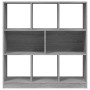 Sonoma Bücherregal aus grauem Sperrholz 97,5x29,5x100 cm von vidaXL, Bücherregale und Regale - Ref: Foro24-826379, Preis: 90,...