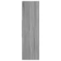 Plywood gray Sonoma bookshelf 97.5x29.5x100 cm by vidaXL, Bookcases and shelves - Ref: Foro24-826379, Price: 87,58 €, Discoun...