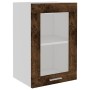 Hängevitrine aus geräuchertem Eichenholz 40x31x60 cm von vidaXL, Küchenschränke - Ref: Foro24-826345, Preis: 39,65 €, Rabatt: %
