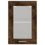 Hängevitrine aus geräuchertem Eichenholz 40x31x60 cm von vidaXL, Küchenschränke - Ref: Foro24-826345, Preis: 39,14 €, Rabatt: %