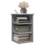 Beistellmöbel aus grauem Sonoma-Sperrholz, 35 x 35 x 55 cm von vidaXL, Sideboards - Ref: Foro24-826367, Preis: 29,91 €, Rabat...