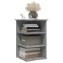 Mueble auxiliar madera contrachapada gris Sonoma 35x35x55 cm de vidaXL, Aparadores - Ref: Foro24-826367, Precio: 29,55 €, Des...