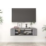 Grauer TV-Hängeschrank aus Sperrholz, 100 x 30 x 26,5 cm von vidaXL, TV-Möbel - Ref: Foro24-826361, Preis: 37,85 €, Rabatt: %