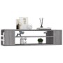 Grauer TV-Hängeschrank aus Sperrholz, 100 x 30 x 26,5 cm von vidaXL, TV-Möbel - Ref: Foro24-826361, Preis: 37,85 €, Rabatt: %