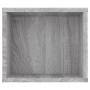 Grauer TV-Hängeschrank aus Sperrholz, 100 x 30 x 26,5 cm von vidaXL, TV-Möbel - Ref: Foro24-826361, Preis: 37,85 €, Rabatt: %
