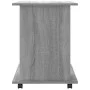 Rollcontainer aus grauem Sonoma-Sperrholz mit Rädern, 60x45x60 cm. von vidaXL, Schließfächer und Lagerschränke - Ref: Foro24-...