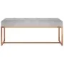 Gray velvet bench 110x36x45 cm by vidaXL, Benches for halls and storage - Ref: Foro24-350603, Price: 108,22 €, Discount: %