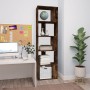 Regal aus geräuchertem Eichensperrholz, 45 x 24 x 160 cm von vidaXL, Bücherregale und Regale - Ref: Foro24-826375, Preis: 51,...
