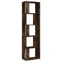 Smoked oak plywood shelf 45x24x160 cm by vidaXL, Bookcases and shelves - Ref: Foro24-826375, Price: 49,89 €, Discount: %