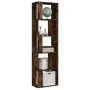 Smoked oak plywood shelf 45x24x160 cm by vidaXL, Bookcases and shelves - Ref: Foro24-826375, Price: 49,89 €, Discount: %