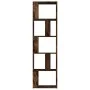 Smoked oak plywood shelf 45x24x160 cm by vidaXL, Bookcases and shelves - Ref: Foro24-826375, Price: 49,89 €, Discount: %