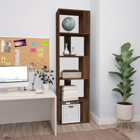 Regal aus eichenbraunem Sperrholz, 45 x 24 x 160 cm von vidaXL, Bücherregale und Regale - Ref: Foro24-826377, Preis: 51,00 €,...