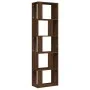 Oak brown plywood shelf 45x24x160 cm by vidaXL, Bookcases and shelves - Ref: Foro24-826377, Price: 50,72 €, Discount: %
