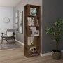 Oak brown plywood shelf 45x24x160 cm by vidaXL, Bookcases and shelves - Ref: Foro24-826377, Price: 50,72 €, Discount: %