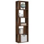 Regal aus eichenbraunem Sperrholz, 45 x 24 x 160 cm von vidaXL, Bücherregale und Regale - Ref: Foro24-826377, Preis: 51,00 €,...
