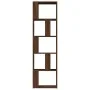 Oak brown plywood shelf 45x24x160 cm by vidaXL, Bookcases and shelves - Ref: Foro24-826377, Price: 50,72 €, Discount: %