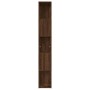 Regal aus eichenbraunem Sperrholz, 45 x 24 x 160 cm von vidaXL, Bücherregale und Regale - Ref: Foro24-826377, Preis: 51,00 €,...