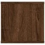 Brown plywood wall shelf 102x30x29 cm by vidaXL, Shelves and shelves - Ref: Foro24-826365, Price: 49,40 €, Discount: %