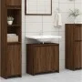 Badezimmerschrank aus braunem Eichensperrholz, 60 x 33 x 61 cm von vidaXL, Badezimmermöbel - Ref: Foro24-826359, Preis: 39,35...