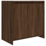 Oak brown plywood bathroom cabinet 60x33x61 cm by vidaXL, Bathroom furniture - Ref: Foro24-826359, Price: 39,91 €, Discount: %
