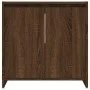 Badezimmerschrank aus braunem Eichensperrholz, 60 x 33 x 61 cm von vidaXL, Badezimmermöbel - Ref: Foro24-826359, Preis: 39,35...