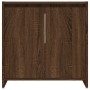 Oak brown plywood bathroom cabinet 60x33x61 cm by vidaXL, Bathroom furniture - Ref: Foro24-826359, Price: 39,91 €, Discount: %
