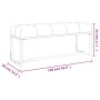 Dunkelgrüne Samtbank 110x36x45 cm von vidaXL, Bänke für Hallen und Lager - Ref: Foro24-350601, Preis: 105,94 €, Rabatt: %