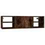 Wandregal aus geräuchertem Eichensperrholz, 102 x 30 x 29 cm von vidaXL, Regale und Regale - Ref: Foro24-826363, Preis: 51,68...