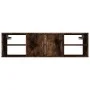 Wandregal aus geräuchertem Eichensperrholz, 102 x 30 x 29 cm von vidaXL, Regale und Regale - Ref: Foro24-826363, Preis: 51,68...
