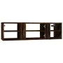 Wandregal aus geräuchertem Eichensperrholz, 102 x 30 x 29 cm von vidaXL, Regale und Regale - Ref: Foro24-826363, Preis: 51,68...