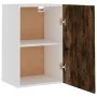 Smoked oak wood hanging TV cabinet 39.5x31x60 cm by vidaXL, Kitchen cabinets - Ref: Foro24-826348, Price: 45,51 €, Discount: %