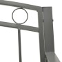 Banco de jardín acero gris 120 cm by vidaXL, garden benches - Ref: Foro24-319586, Price: 104,23 €, Discount: %
